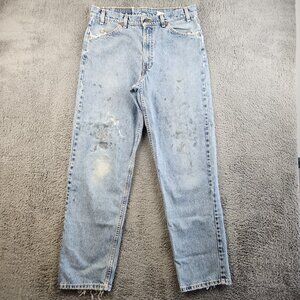 VTG Levi's Orange Tab Jeans Men's 36x64 Blue 550 Relaxed Loose Tapered 90's 1997